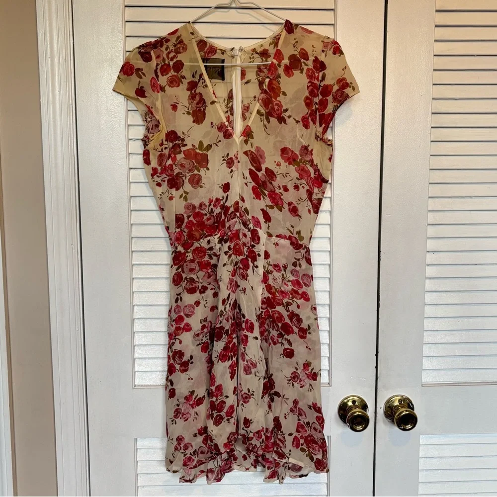 Reformation silk floral dress - Picture 3 of 7